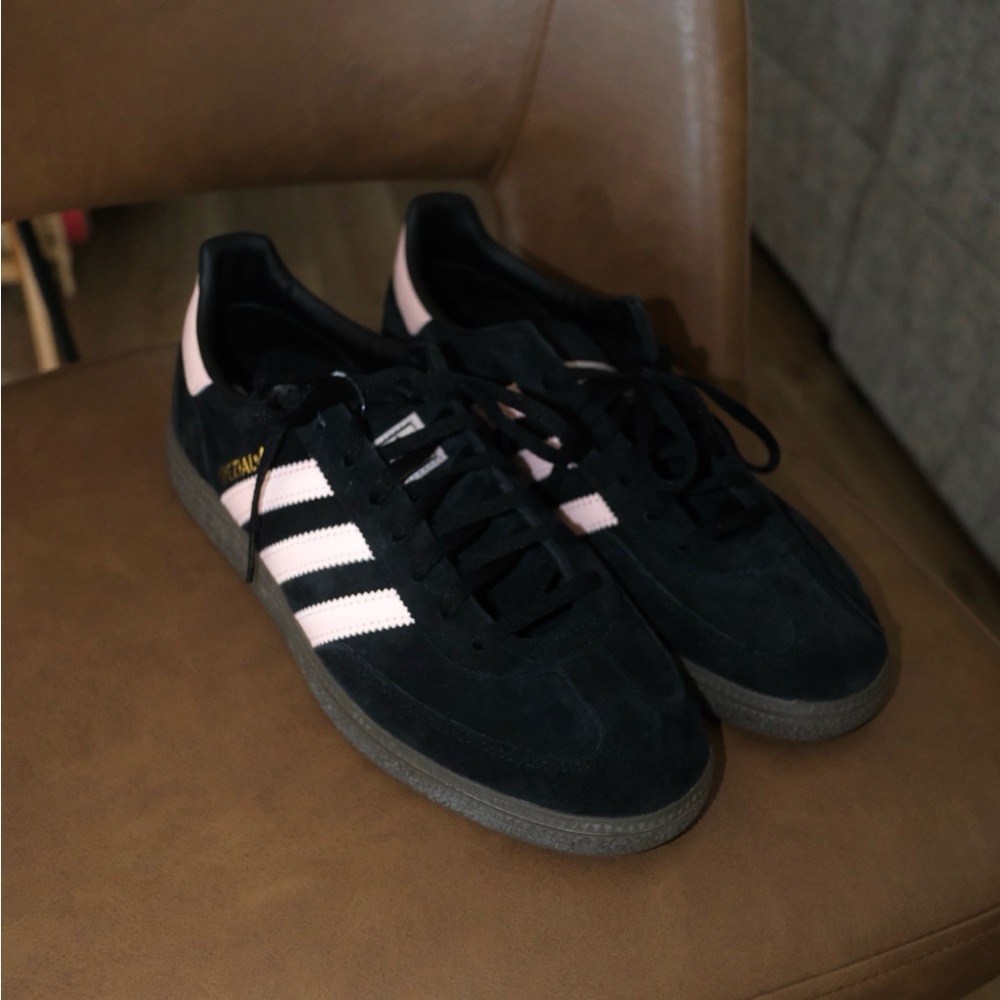 Adidas Handball Spezial Black Icey Pink Athletic Shoes Gazelle